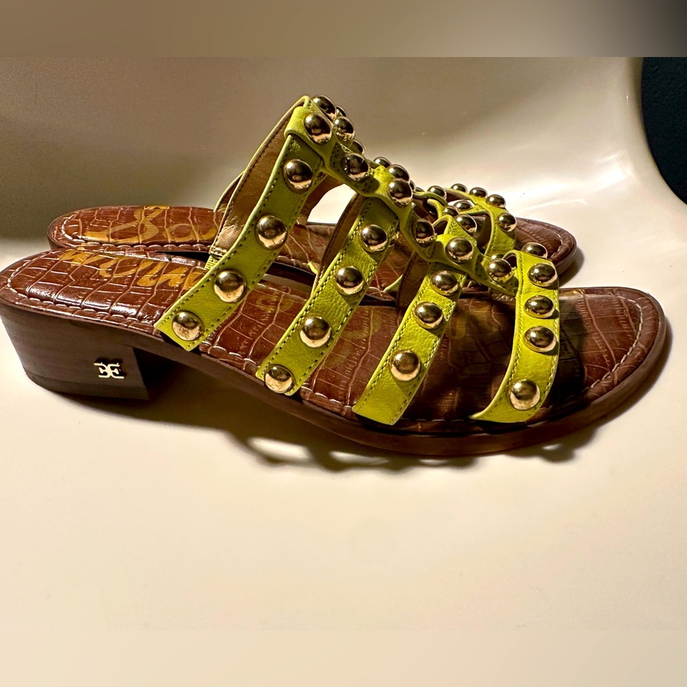 Sam Edelman Juniper Slide Sandals, hardly worn!
